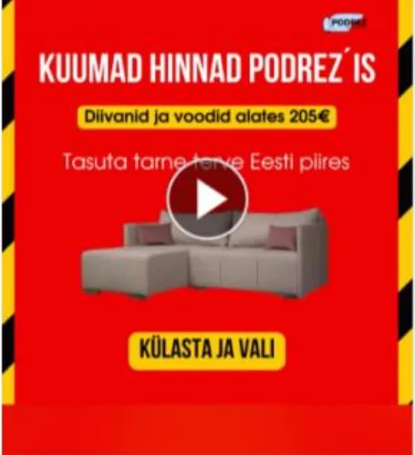 Podrez kreatīvs igauņu valodā — Kuumad hinnad
